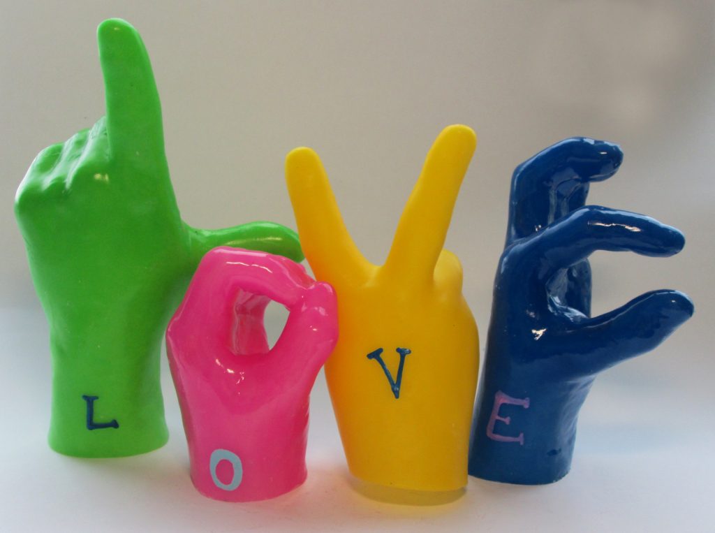 WaxHandFunZone Family Love Hands Wax Hands Fun Zone